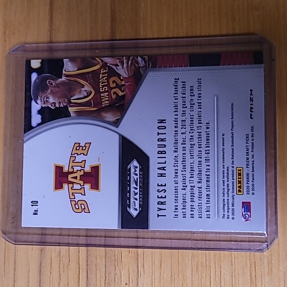 Tyrese Haliburton. 2 Rookie Card Prizms. Mosiac and Prizm Draft Pick. - Picture 5 of 5
